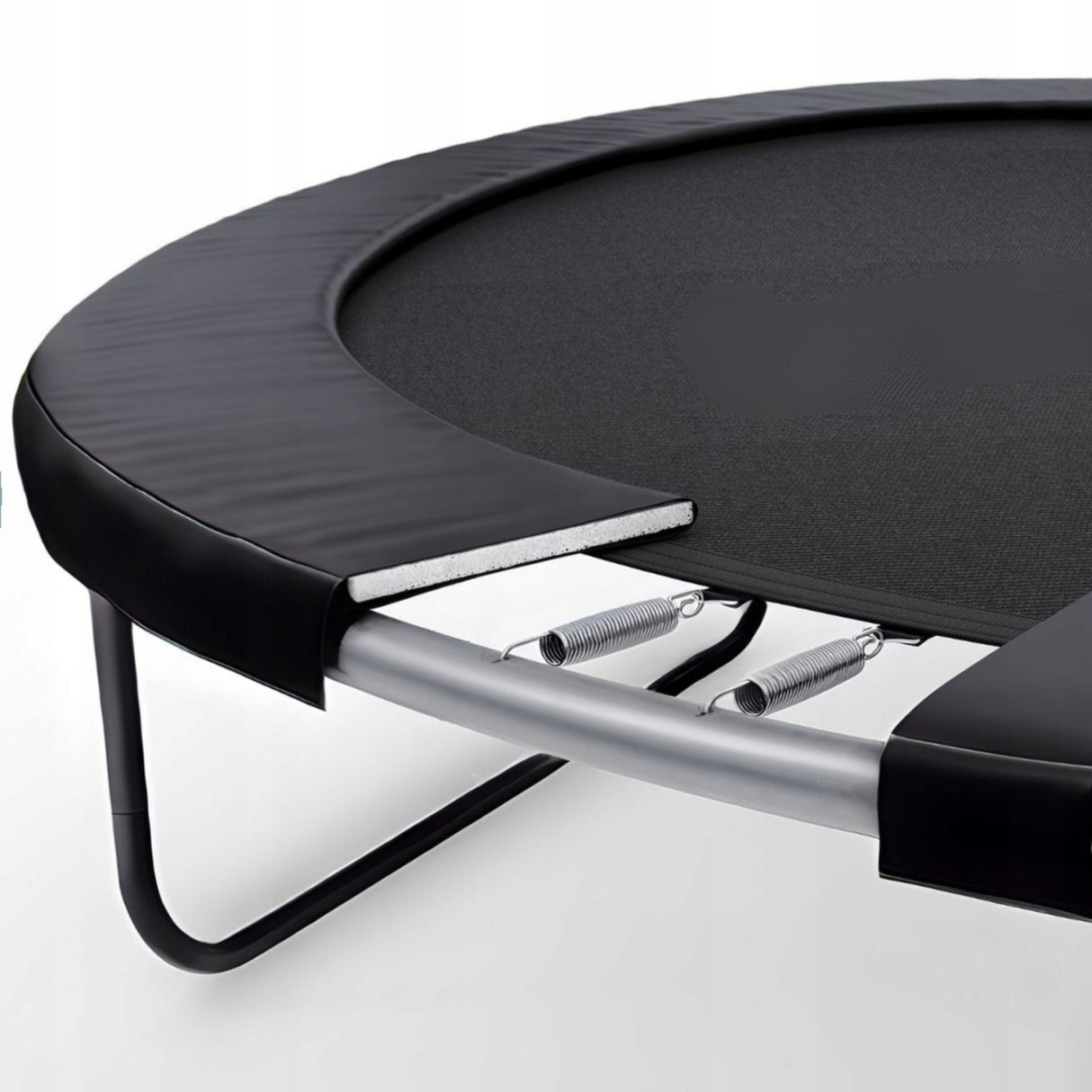 Trampolina Ogrodowa z Drabinką i Siatką Wewnętrzną Domowa Ogroowa 305 cm