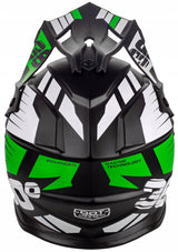 Kask S Cross Enduro Homologacja ECE Lekki MTB Quad Downhill Zielony