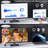 Monitor Dotykowy Pisichen 27" Cali 2K QHD 100Hz IPS 10-pkt Dotyk USB-C