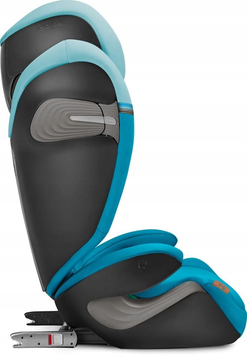 Fotelik Samochodowy Beach Blue 100-150 cm 15-50 KG Podstawka dla Dziecka