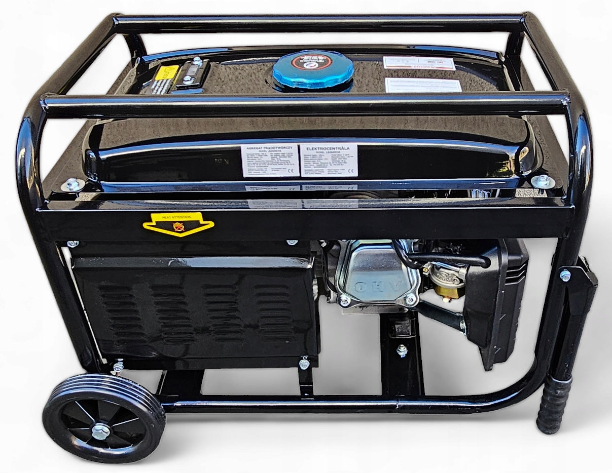 Agregat Prądotwórczy 5,2kW Generator Prądu Zestaw Prezent