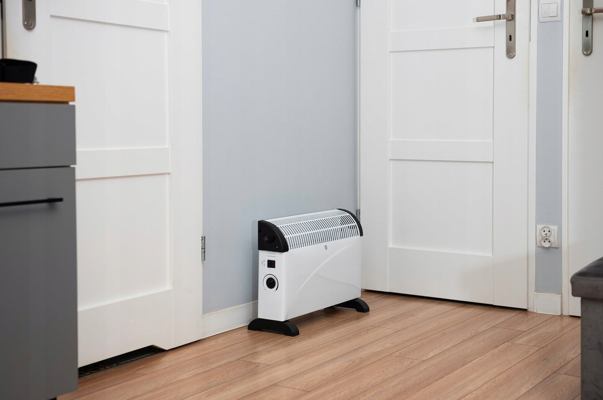 Grzejnik Konwektorowy Energooszczędny Termostat Farelka 2000 W Elektryczny