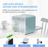 Wentylator Mini Klimatyzator Oczyszczacz VAZILLIO C11 10W 3w1 Pojemność 360