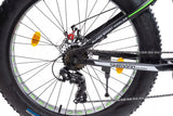 Rower Terenowy FATBIKE Szerokie Opony Stalowa Rama Przerzutki SHIMANO 26"