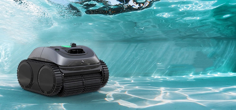 Robot do Czyszczenia Basenów Czyszczący IPX8 41°F-95°F 120-150m2 150 Minut