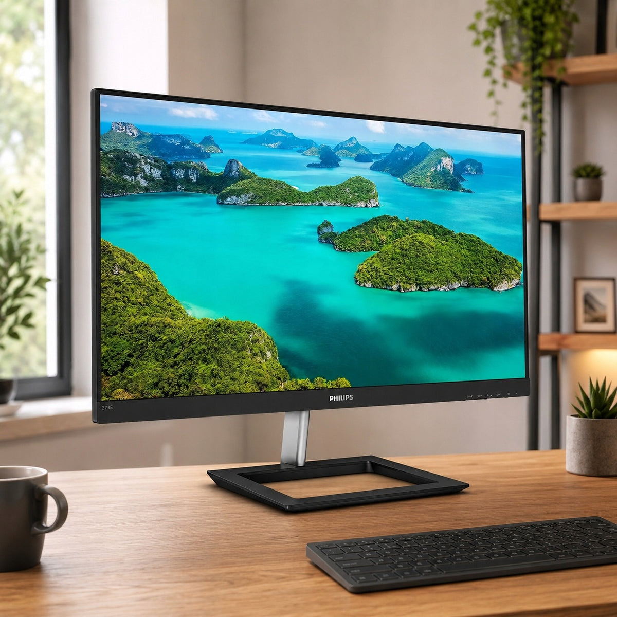 Monitor LED Philips 278E1A 27 " Cali 3840 x 2160 px IPS / PLS Czarny 4K UHD
