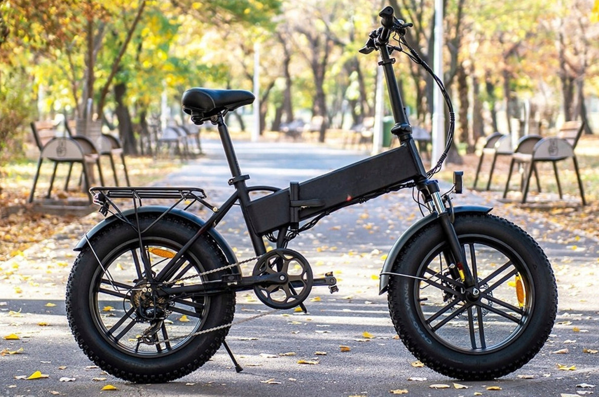 Rower Elektryczny Miejski Koło 20" Cali 25km/h 250W 13Ah Pomarańczowy