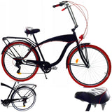 Rower Miejski Motorek Męski Rama 18" Cali Koło 28" Cali 7 Biegów WARIANTY