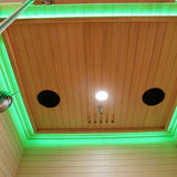 Sauna Dwuosobowa Infrared Domowe Spa na 2 Osoby Biała Lumi Core Relaks