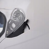 Kask Motocyklowy Otwarty Ochronny Blenda Przeciwsłoneczna Biały Rozmiar XL