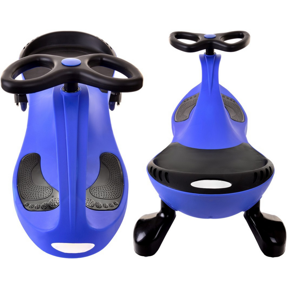 Jeździk Grawitacyjny Świecące Kółka Led Niebieski+ Gratis Stabilny Do 30 Kg