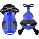 Jeździk Grawitacyjny Świecące Kółka Led Niebieski+ Gratis Stabilny Do 30 Kg