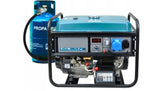 Agregat Prądotwórczy Jednofazowy DUAL FUEL LPG Benzyna 230V 5,5kW AVR