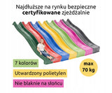 Zjeżdżalnia Ślizg Wrzosowy Fioletowa na Plac Zabaw do Ogrodu Ogrodowa 3m