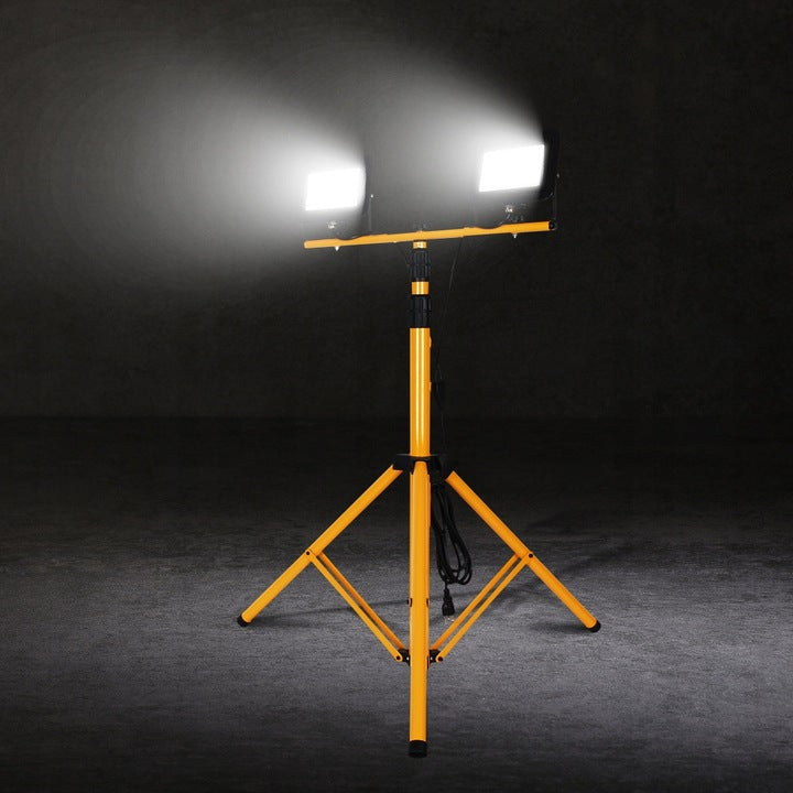 Halogen Led Naświetlacz Budowlany Statyw 2x100W / 200W 20000lm Przewód