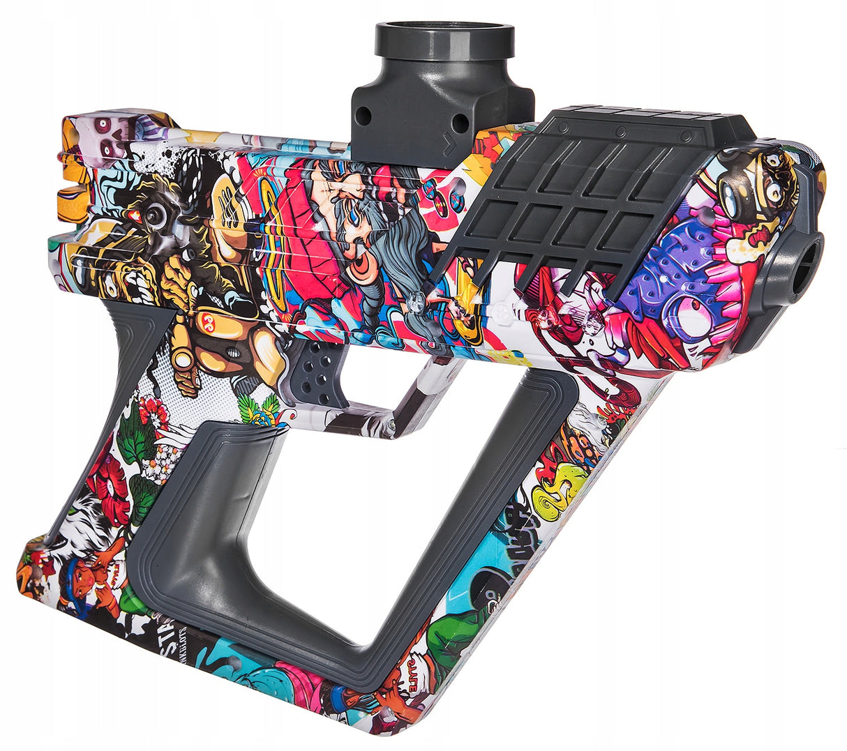 Pistolet Elektryczna na Kulki Hydrożelowe Żelowe 7-8mm Graffiti Bezpieczne