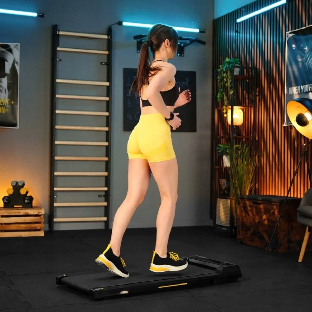 Bieżnia Treningowa Elektryczna Domowa Walkingpad pod Łóżko Kompaktowa