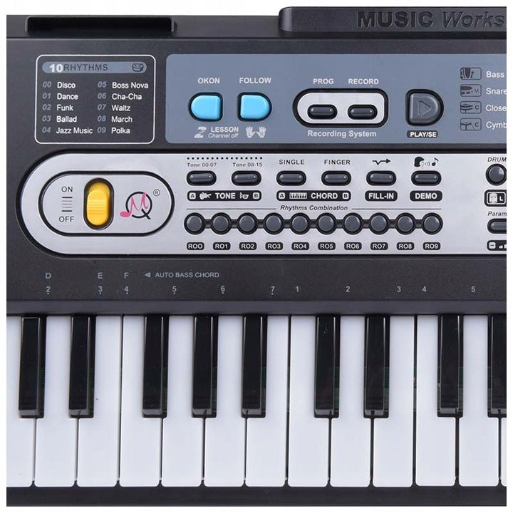 KEYBOARD Prezent Dla Dzieci Organy Pianino Klawisze z Mikrofonem | Karaoke