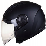 Kask Motocyklowy Otwarty LS2 AIRFLOW II Kask Solid Black Mat XL