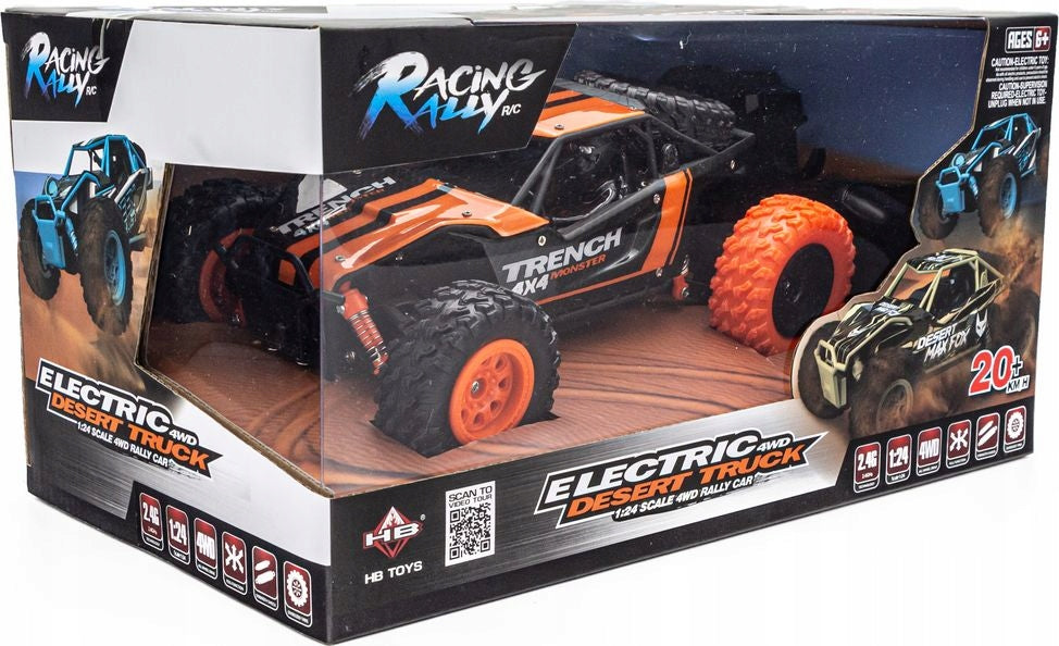 SAMOCHÓD AUTO 20km/h RC OFF ROAD 4x4 ZDALNIE STERO