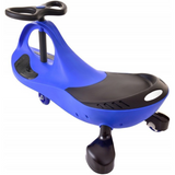 Jeździk Grawitacyjny Świecące Kółka Led Niebieski+ Gratis Stabilny Do 30 Kg