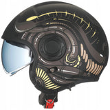 Kask Motocyklowy Szczękowy Wielokolorowy Pełna Twarz Modułowy Rozmiar M