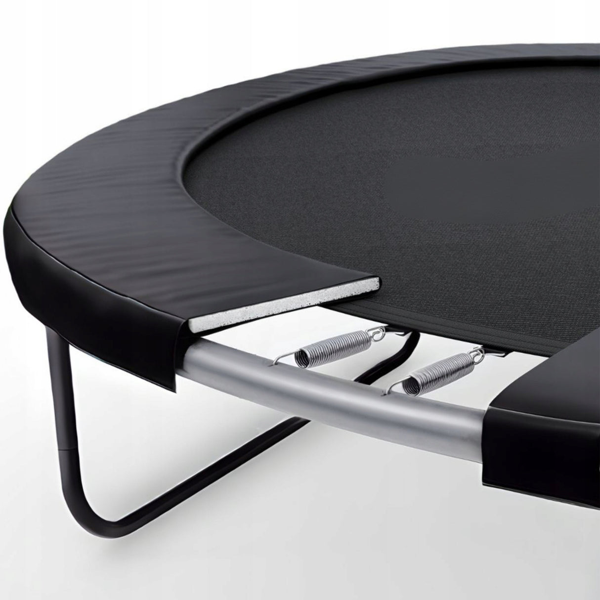 Trampolina Ogrodowa z Drabinką i Siatką Wewnętrzną Domowa Ogroowa 366 cm