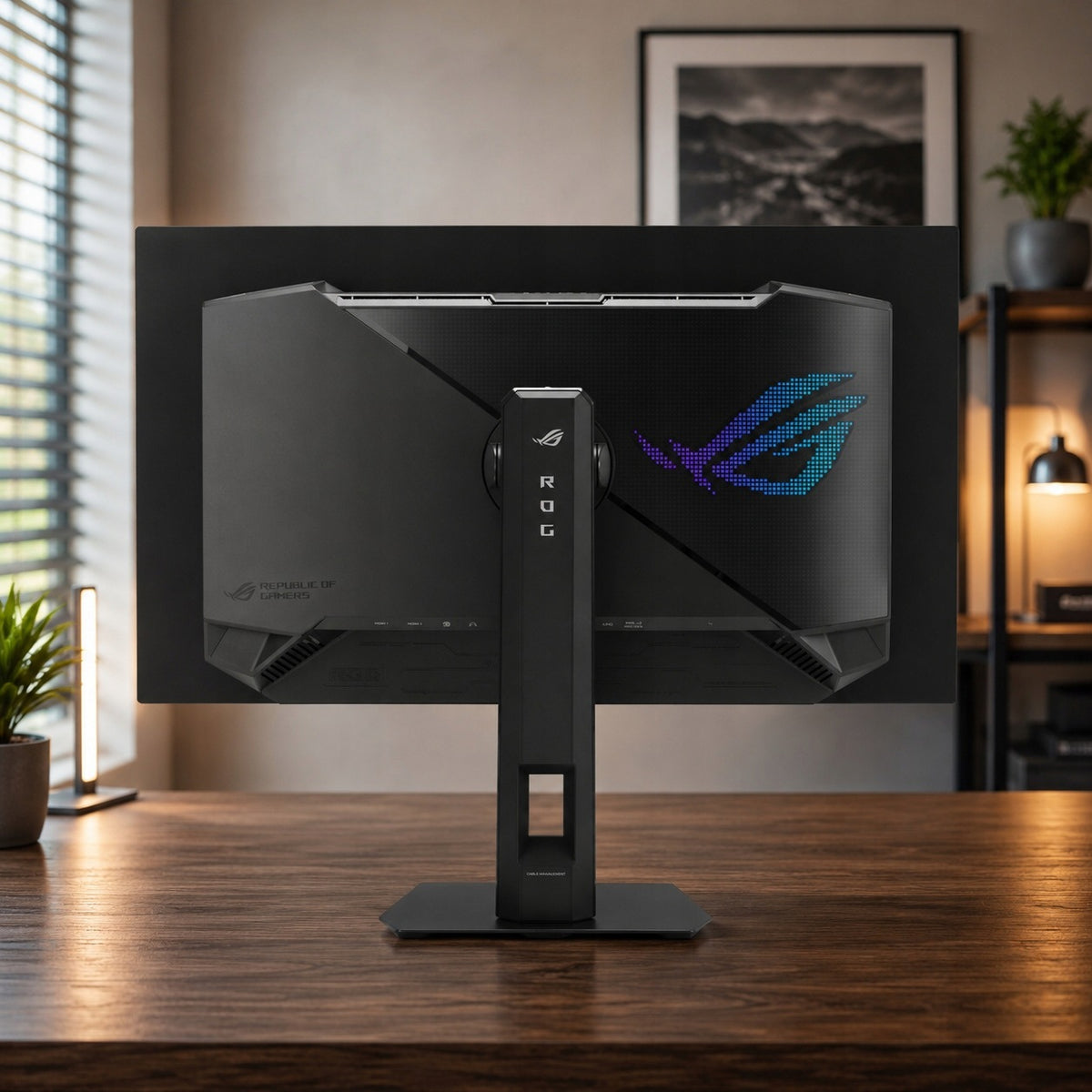 Monitor ASUS ROG Strix XG27AQWMG WQHD Tandem WOLED Pivot Czarny 26,5" 280Hz
