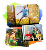 TRAMPOLINA OGRODOWA 304-312cm 10ft NEOSPORT model 2024 Poves