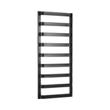 Grzejnik Łazienkowy Dekoracyjny Drabinka Wodny 54x127 cm 546 W Czarny Mat