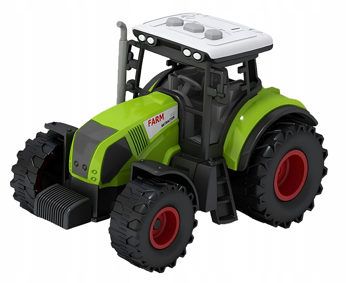 Domek Gospodarstwo Stodoła Traktor Zwierzęta Duża Farma Zestaw 2w1 Figurki