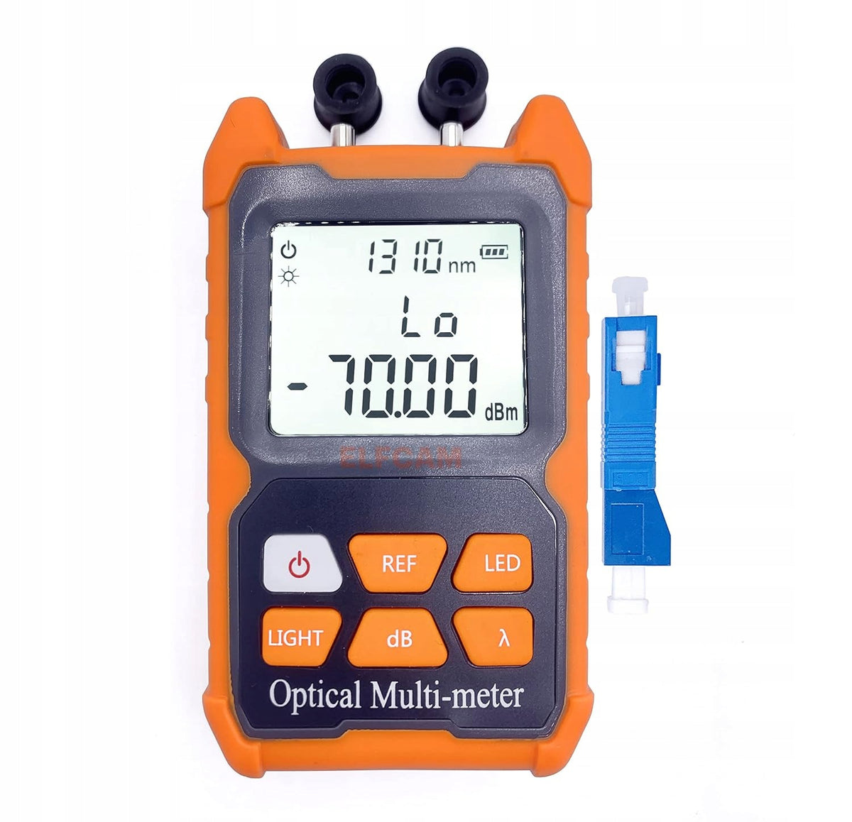 Multimetr Optyczny Przenośny Miernik Mocy + VFL 2mW ELFCAM E-200 Adapter