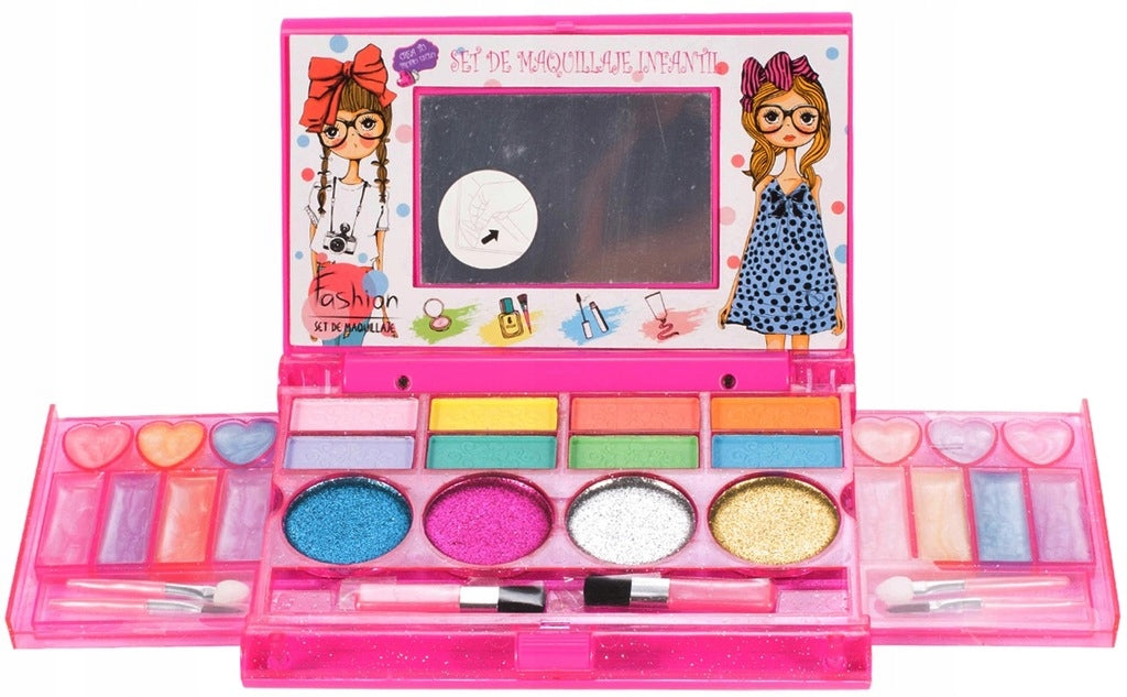 ZESTAW DO MAKIJAŻU DLA DZIECI MAKE UP KOSMETYKI 3+