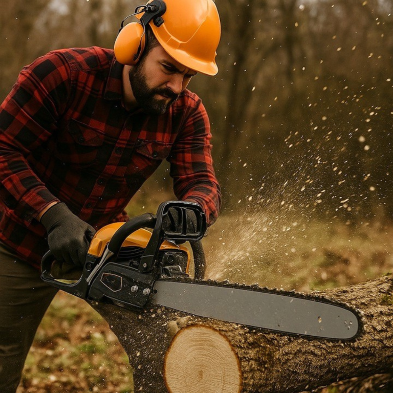 Piła Spalinowa Pilarka Łańcuchowa Silnik 54 cm³ 7KM Prowadnica 50 cm Pro