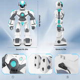 Robot Zdalnie Sterowany Gestami Mówi Tytan na Komendy USB Polsku Reaguje