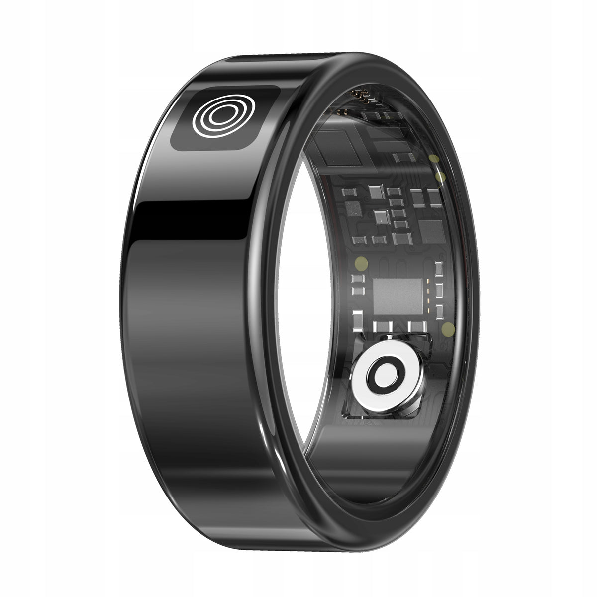 Pierścień Stalowy Wodoodporny Monitorowanie Tętna Sofun Smart Ring Roz. 9