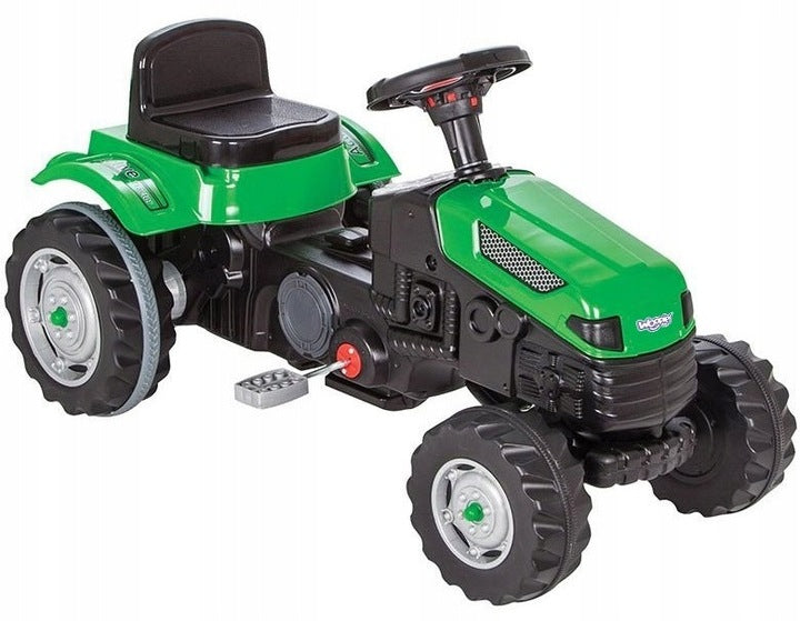 Dziecięcy Traktor na Pedały WOOPIE Farmer GoTrac Ciągnik Ciche Koła Regulac