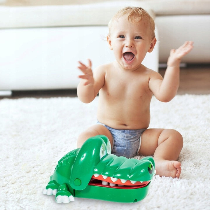 Gra Zręcznościowa Krokodyl u Dentysty dla Dzieci Chory Ząbek Rodzinna