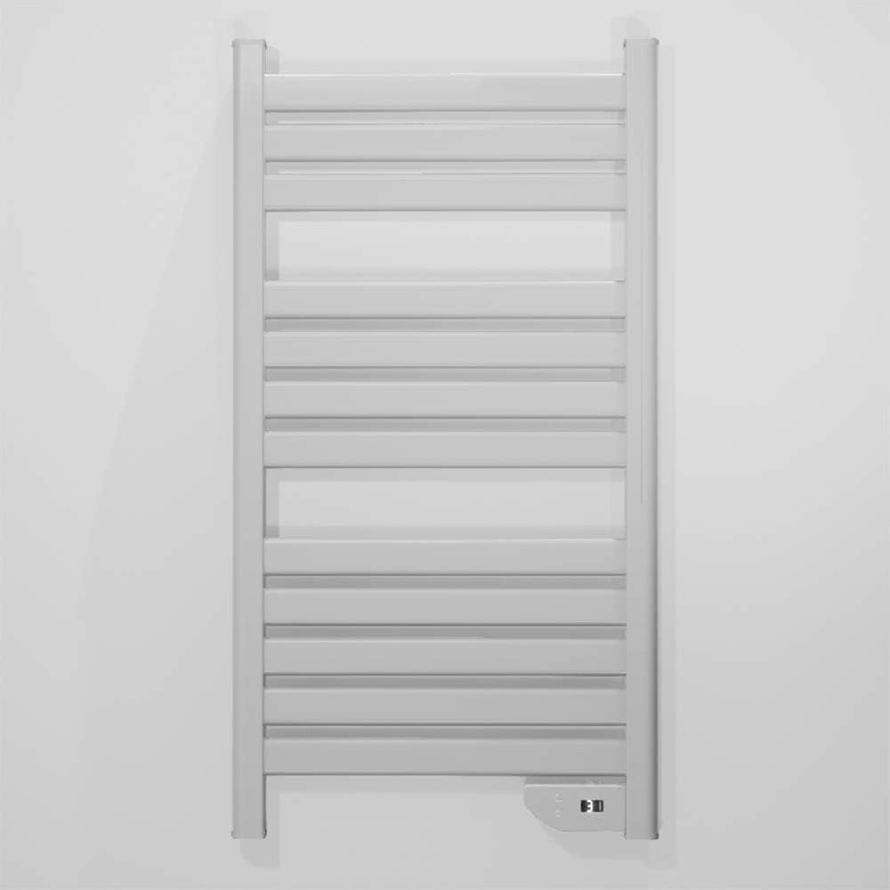 Grzejnik Łazienkowy Poves 9000 Twin Towel White Wieszak LED IP24 500W