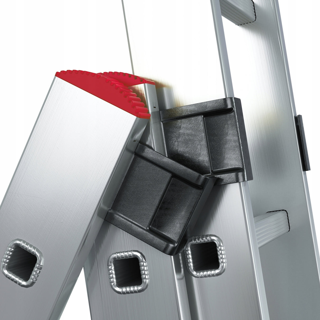 Drabina aluminiowa wielofunkcyjna 3x11 na schody PRO + GRATIS
