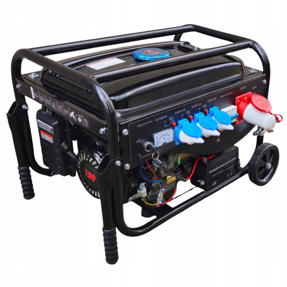 Agregat Prądotwórczy 5,2kW Generator Prądu Zestaw Prezent
