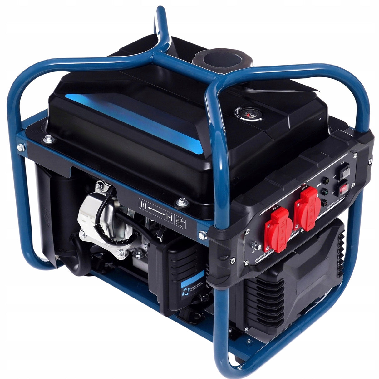 Agregat Inwertorowy 2000W Cichy Generator Prądu Zestaw + Gratis
