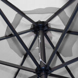 Parasol Tarasowy Lehmann Flash 350 cm Wysięgnik I Pokrowiec Regulowany LED