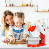 Robot Kuchenny na Baterie Mikser AGD Zabawka do Pieczenia Ciasta dla Dzieci
