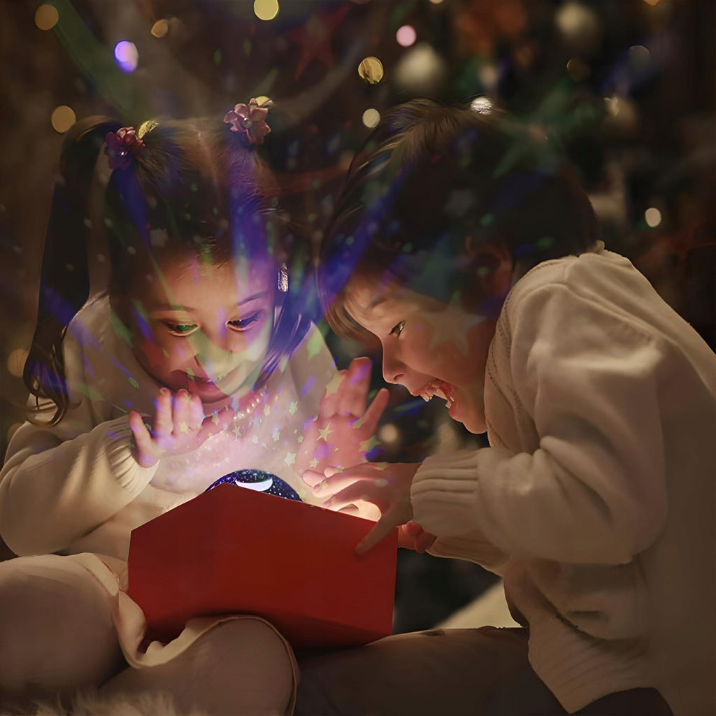 Lampka Nocna Projektor Gwiazd Nieba Rzutnik 2w1 XL! Super Prezent Na Święta