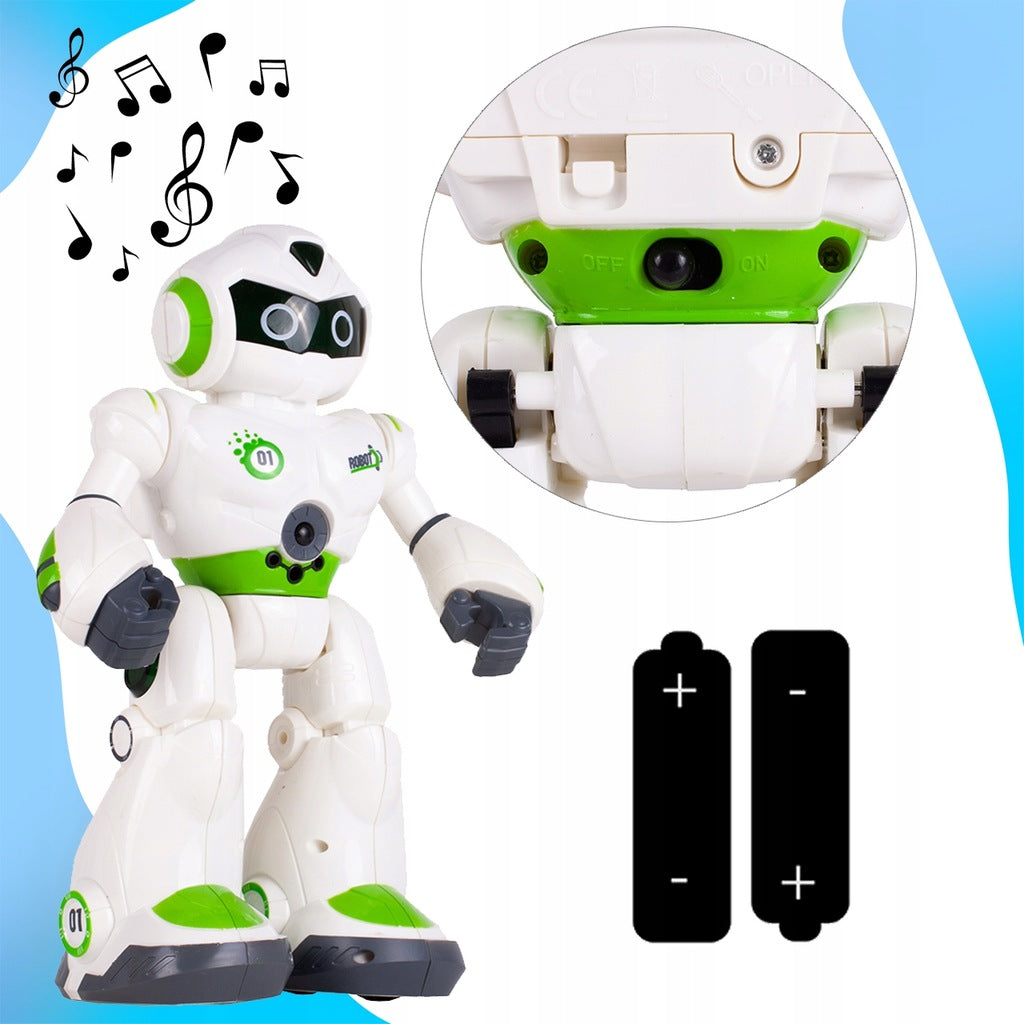 Robot Zdalnie Sterowany Duży Strzela Tańczy Jeździ na Pilota Interaktywny