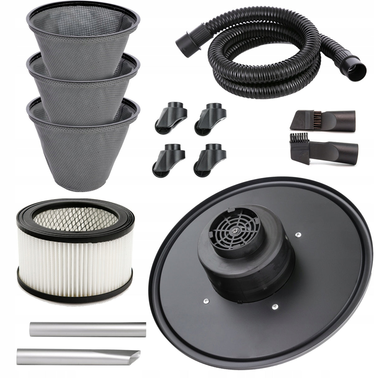Odkurzacz Kominkowy Do Popiołu Pieca 1650W z HEPA + Dmuchawa + Zbiornik 20L