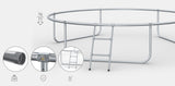 Trampolina ogrodowa z siatką wewnętrzną dla dzieci 304-312cm 10FT POVES