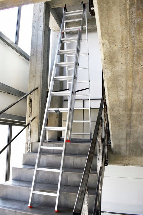 Drabina aluminiowa wielofunkcyjna 3x9 stopni produkt POLSKI + GRATIS POVES