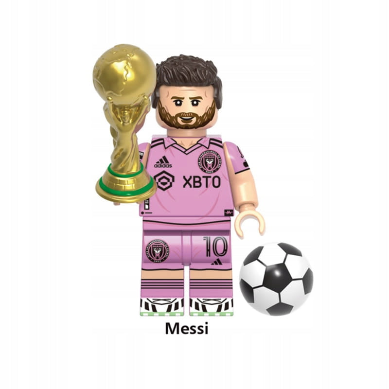 Piłkarzyki Figurki Messi Mbappe Benzema Modric 8 Sztuk Piłkarska Klasa